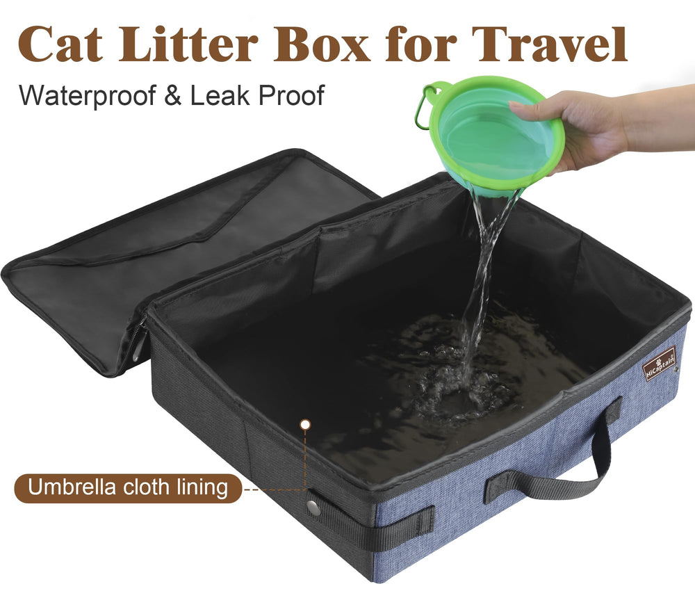 HiCaptain travel bowl and tiny shovel included for on-the-go cleanup.