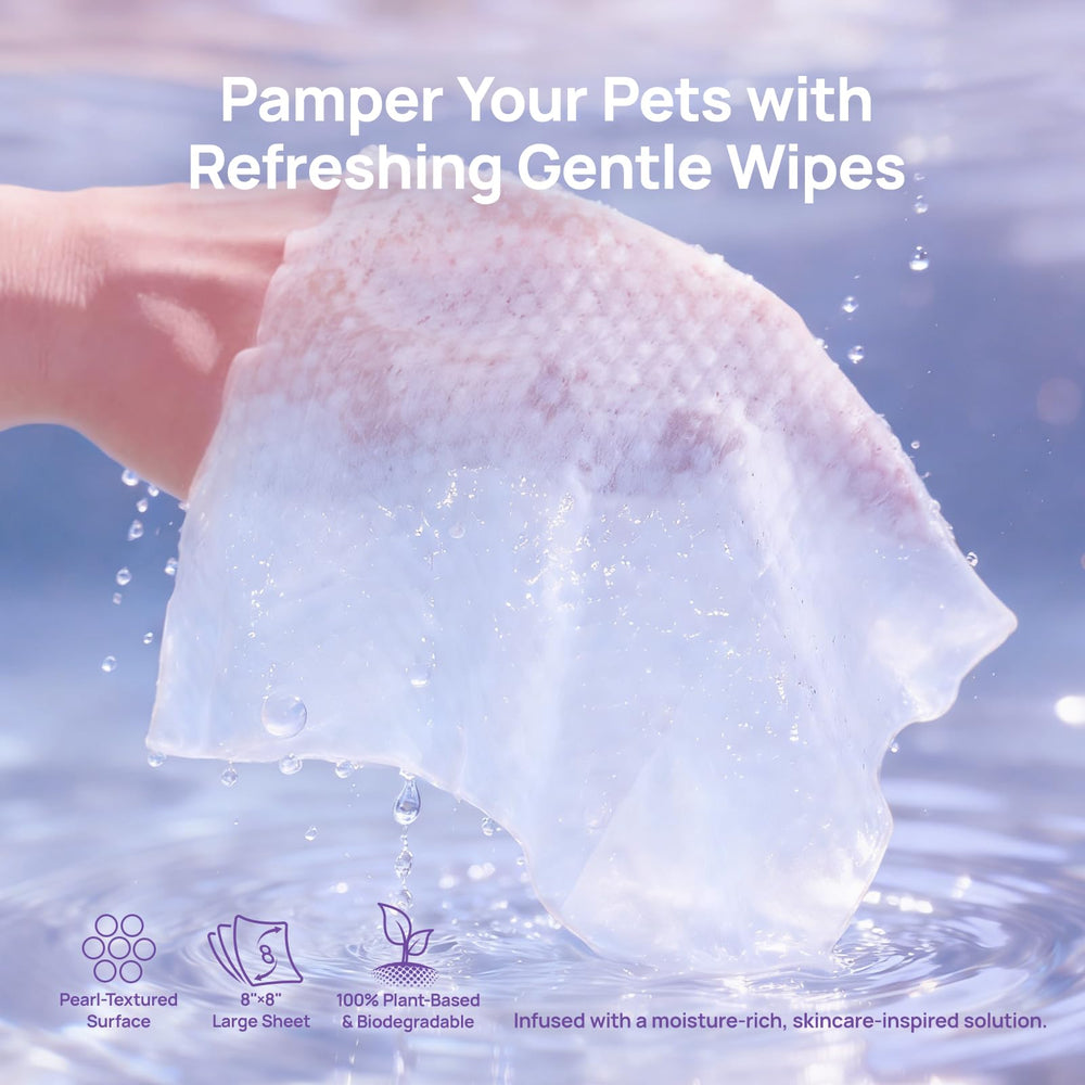 HICC PET Cleaning Wipes travel bag ready for on-the-go cleanups