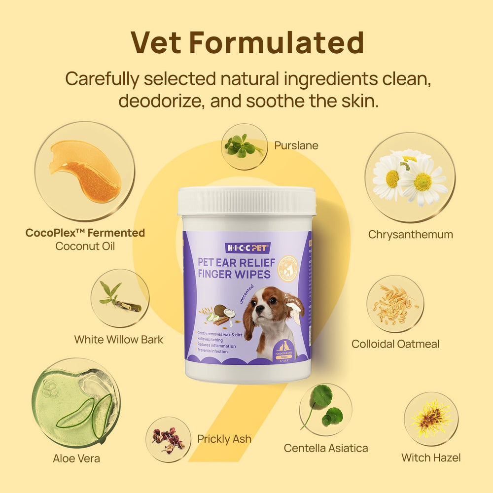 HICC PET extended finger wipes fit hands securely for easy use.