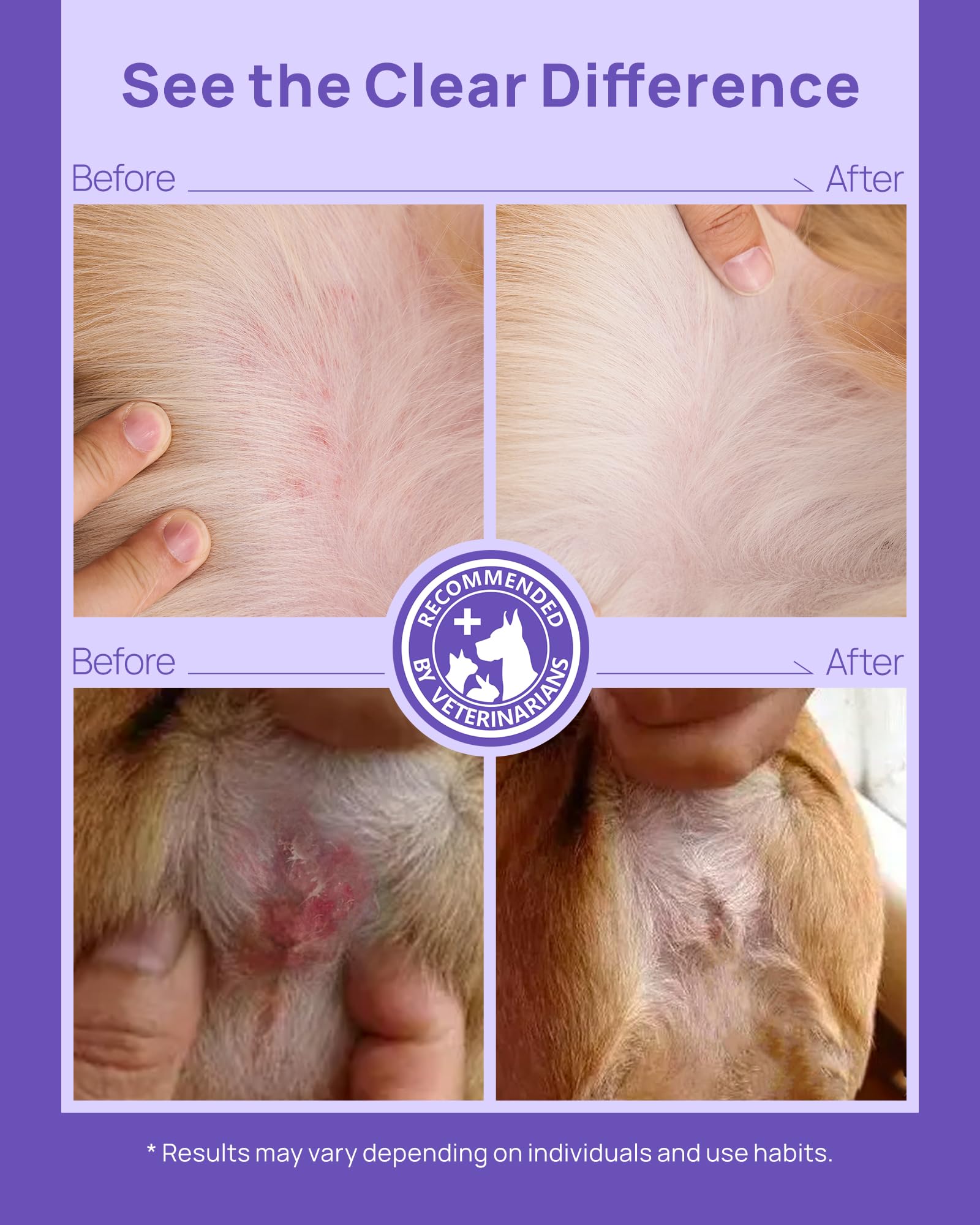 HICC PET Odor-control rear-area keeps scents at bay with HOCl for daily freshness.