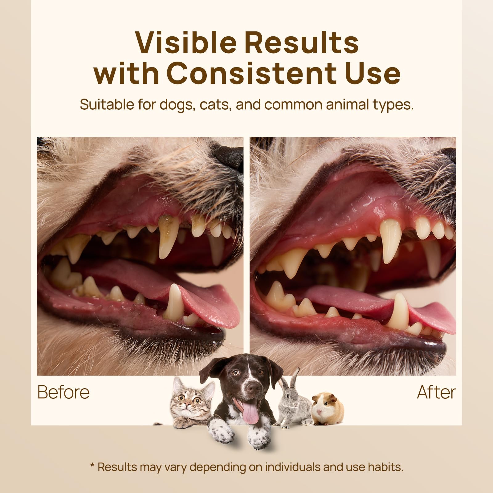 Fermented coconut oil formula gentle on sensitive gums.