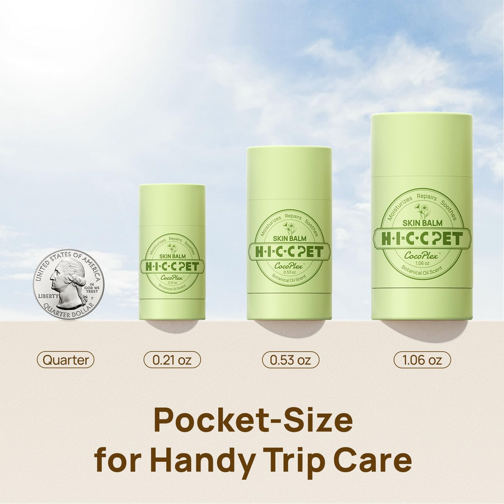 HICC PET Skin Balm ingredients close-up promotes nourishing barrier care.