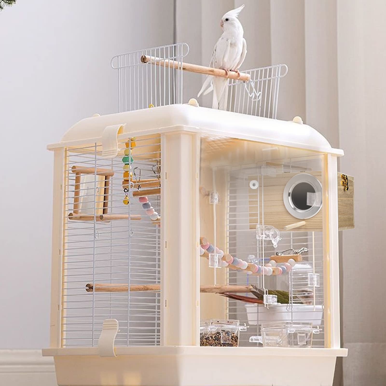 Hiceeden 2-pack nest box bottom baffle keeps eggs in place