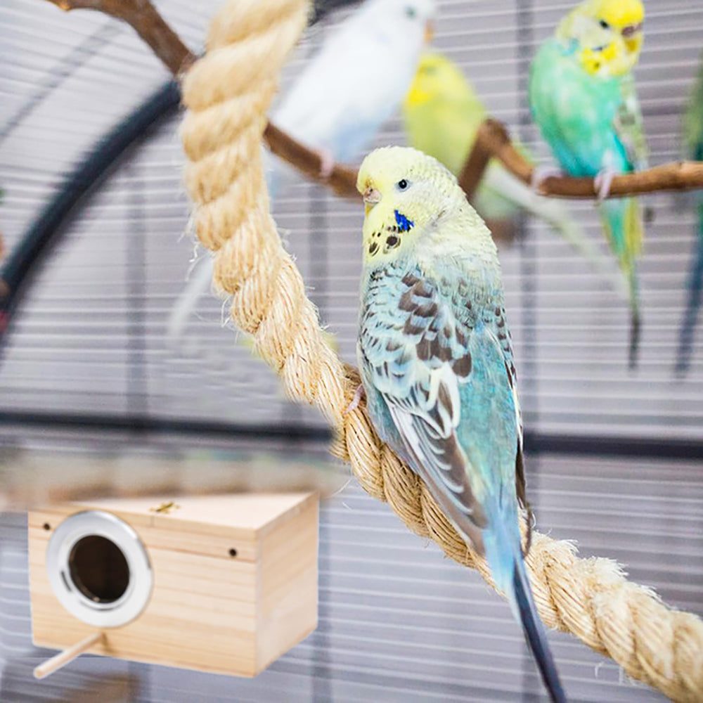 Hiceeden 2-pack nest box perching ledge for resting birds