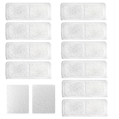 Hicuper silver fabric filter media closeup for durable filtration layers.