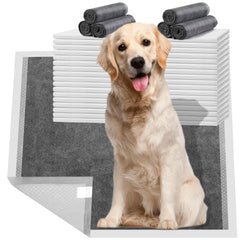 HIDOGGYLD Charcoal dog pee pad with large coverage for efficient absorption