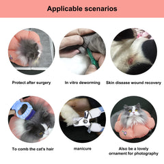 HiDREAM Cat Cone Collar soft material minimizes irritation for your pet.