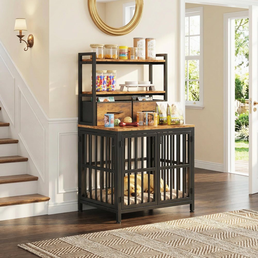 HIGDBFE three-way access crate enables easy entry from multiple sides.