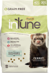 Higgins Intune Ferret 4lb bag — grain-free recipe ideal for healthy skin and coat
