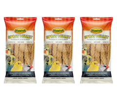 Higgins Spray Millet in antique gold color, for natural foraging enrichment for birds.