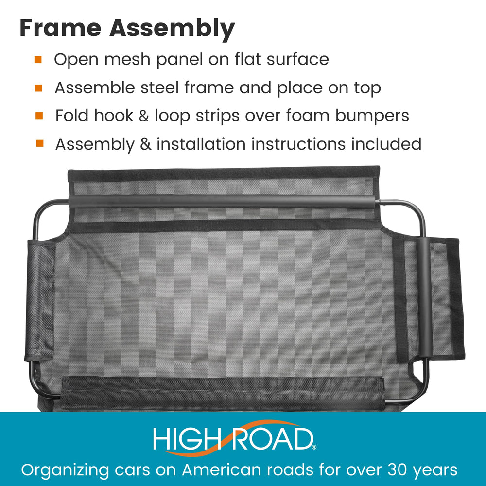Disassembles for compact storage, ideal for smaller vehicles and on-the-go travel.