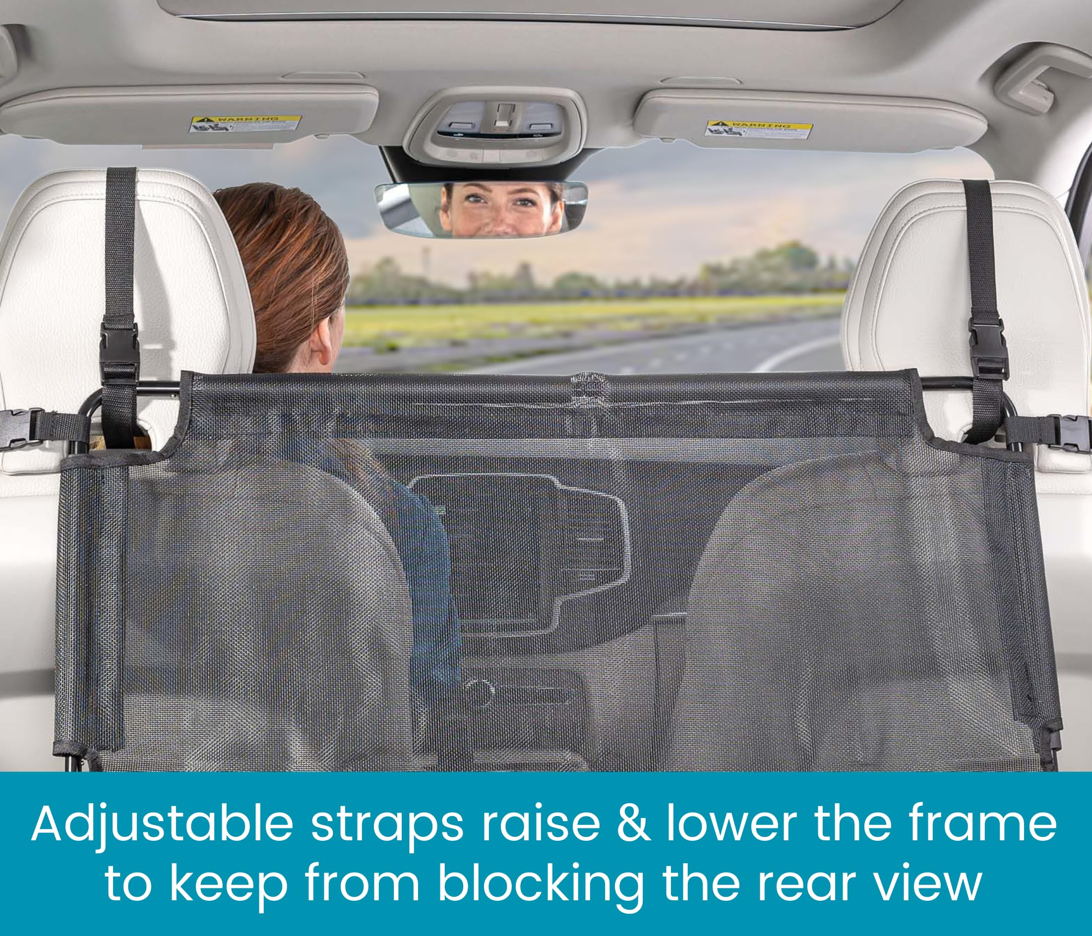 Sturdy steel frame and chew-resistant coated net provide long-lasting performance.