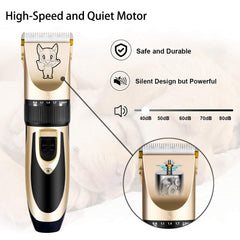 Highdas easy-start system with four guard combs for different lengths