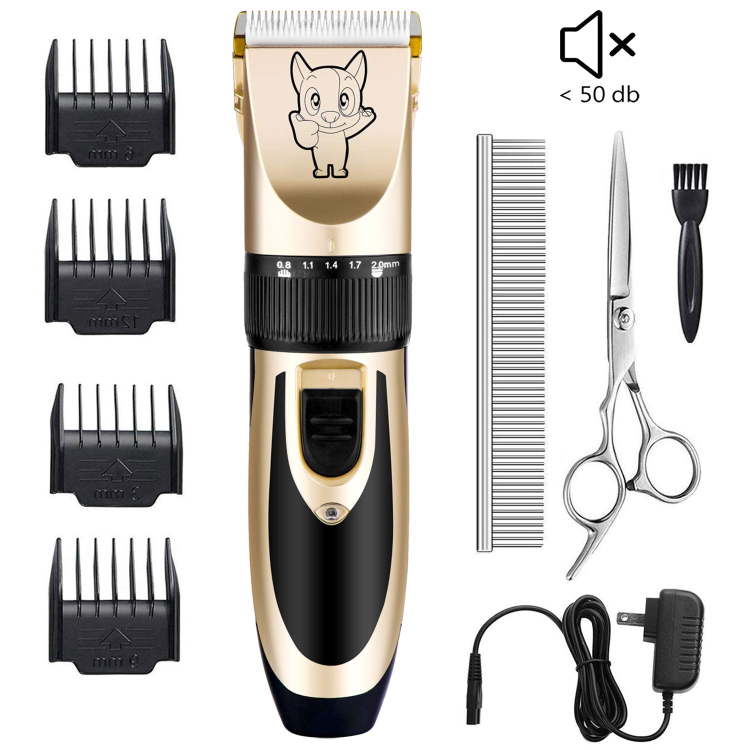 Highdas cordless grooming kit for indoor outdoor use