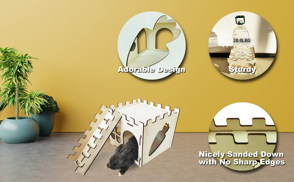 HIIMALEX dimensions and layout, showing ample space for play and rest.