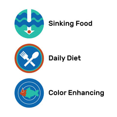Hikari algae wafers close-up emphasize spirulina-rich formula and color-rich bite.