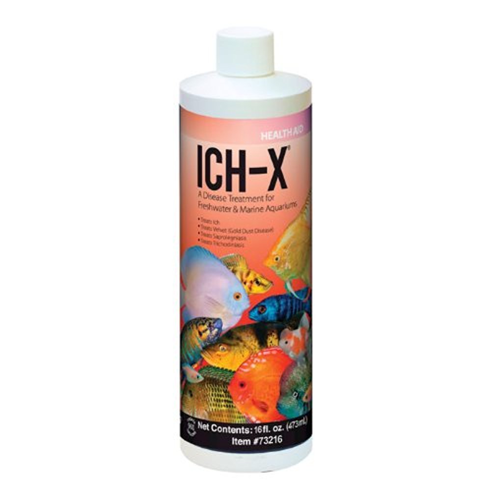 Hikari Ich Treatment 16oz bottle for aquarium parasite care.