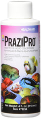 Hikari Prazipro 4oz bottle front view for aquarium parasite treatment