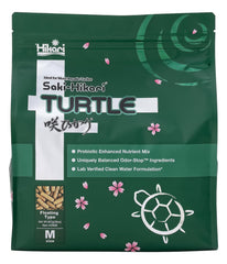 Hikari Saki-Turtle Sticks 20oz package front highlights brand and value.
