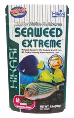 Hikari Seaweed Extreme wafers attract herbivorous fish with a rich aromatic scent