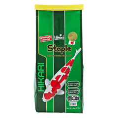 Hikari Staple 11lb Medium bag for koi and pond fish, economical daily nutrition.