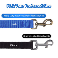 Hi Kiss long dog leash extended to 100ft for long-range recall