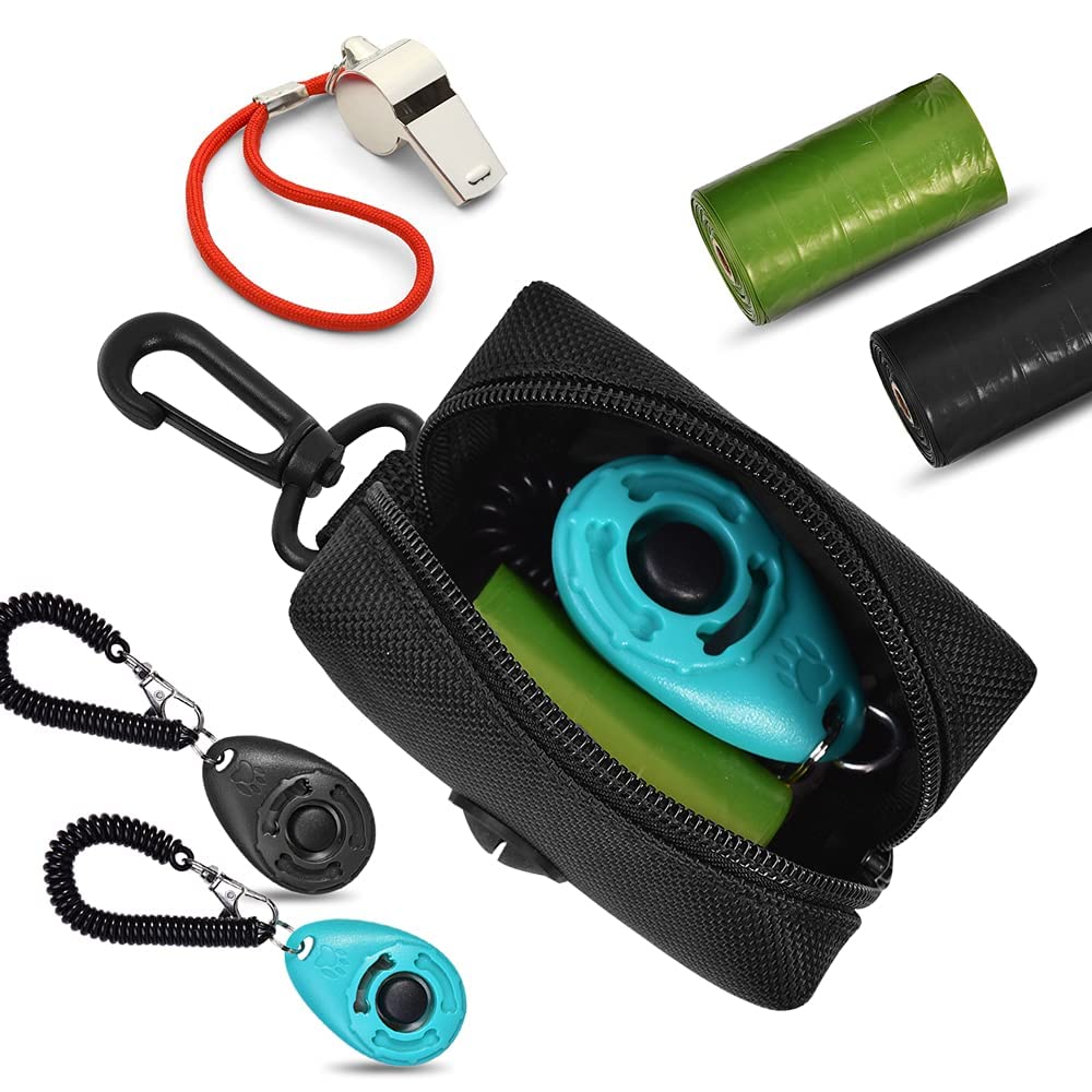 Hilihali leash-attachment dispenser clips securely for quick bag access