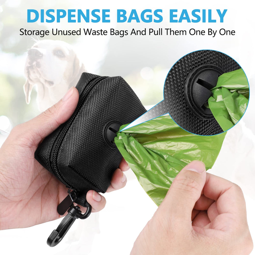 Hilihali two-pack dispenser set keeps bags ready during outings