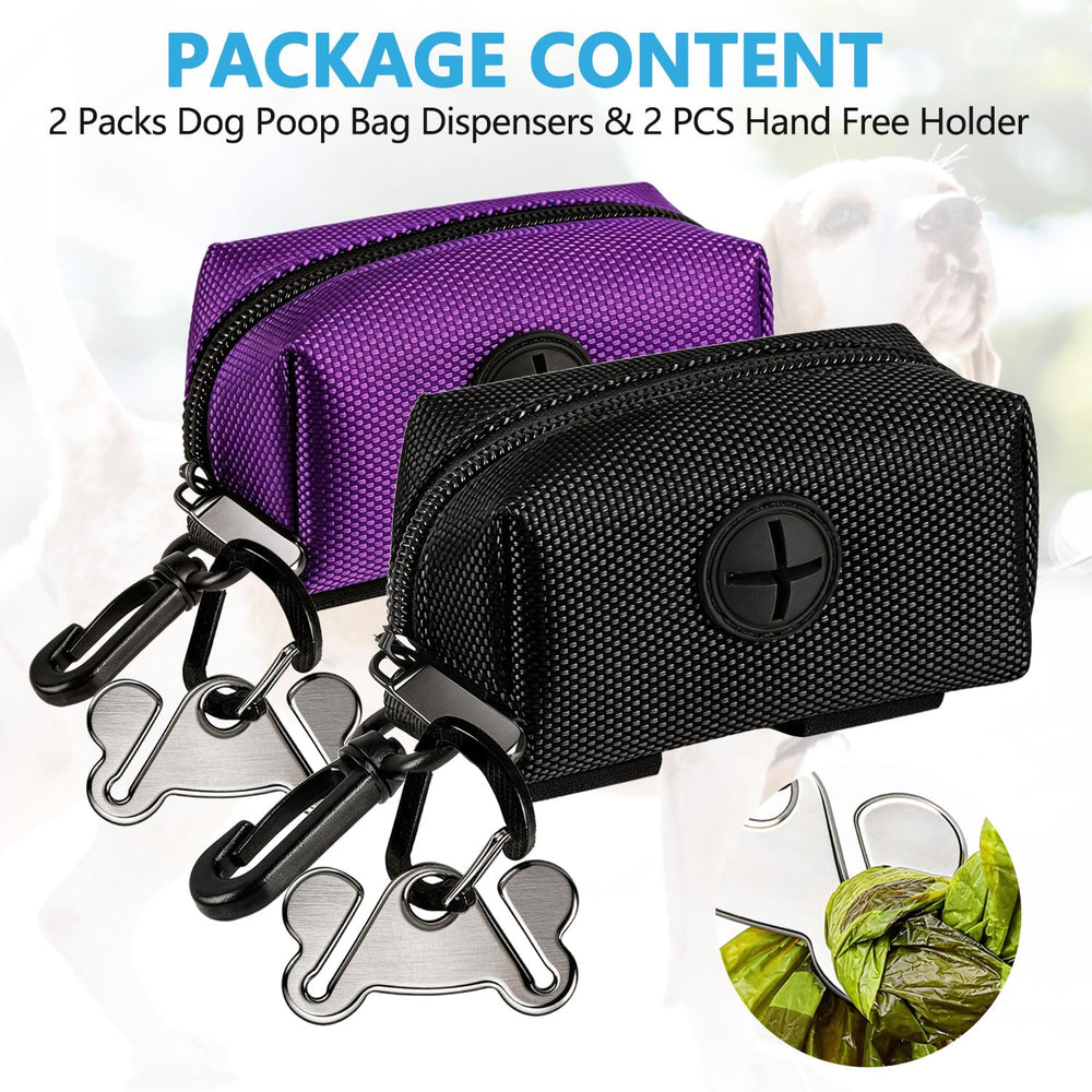 Hilihali two-pack waste bag kit keeps walks organized.