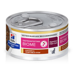 Hill's Prescription Diet GI Biome Stress packaging label highlighting GI health.