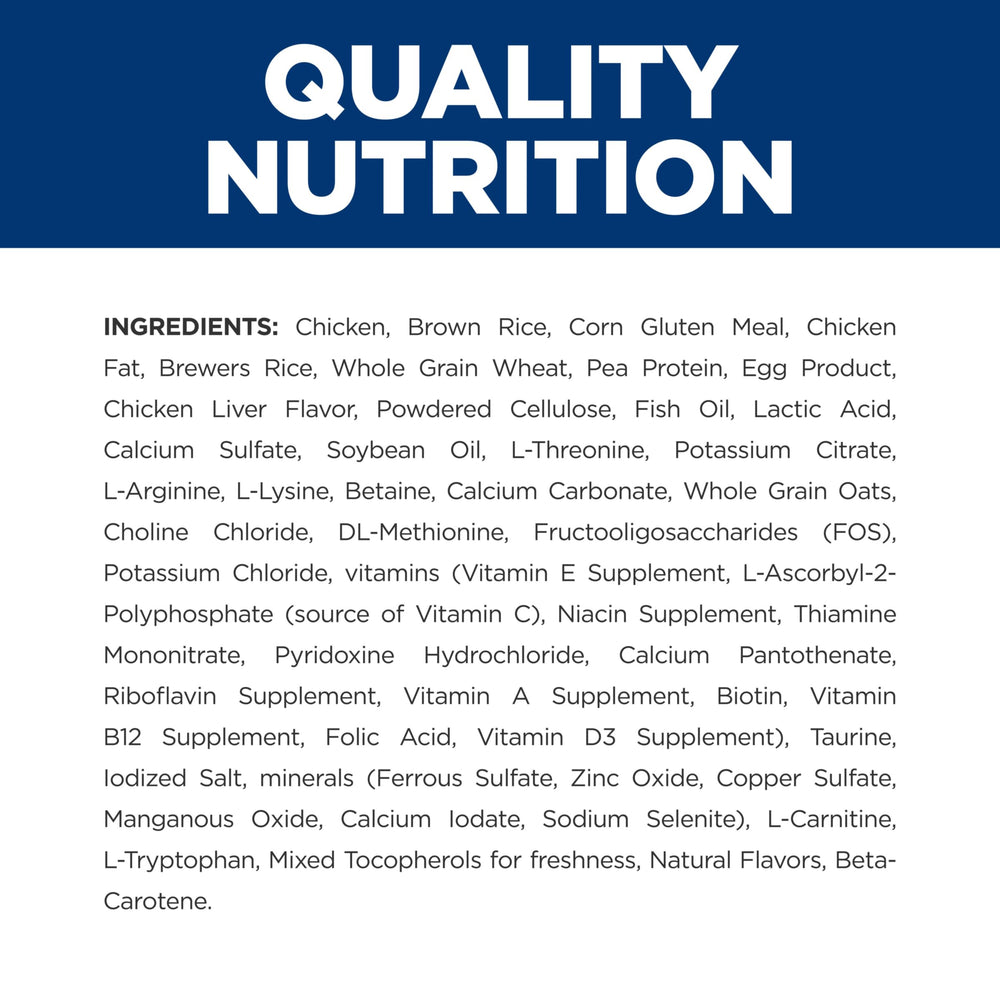 K/d bag highlights reduced phosphorus and sodium for kidney-friendly nutrition
