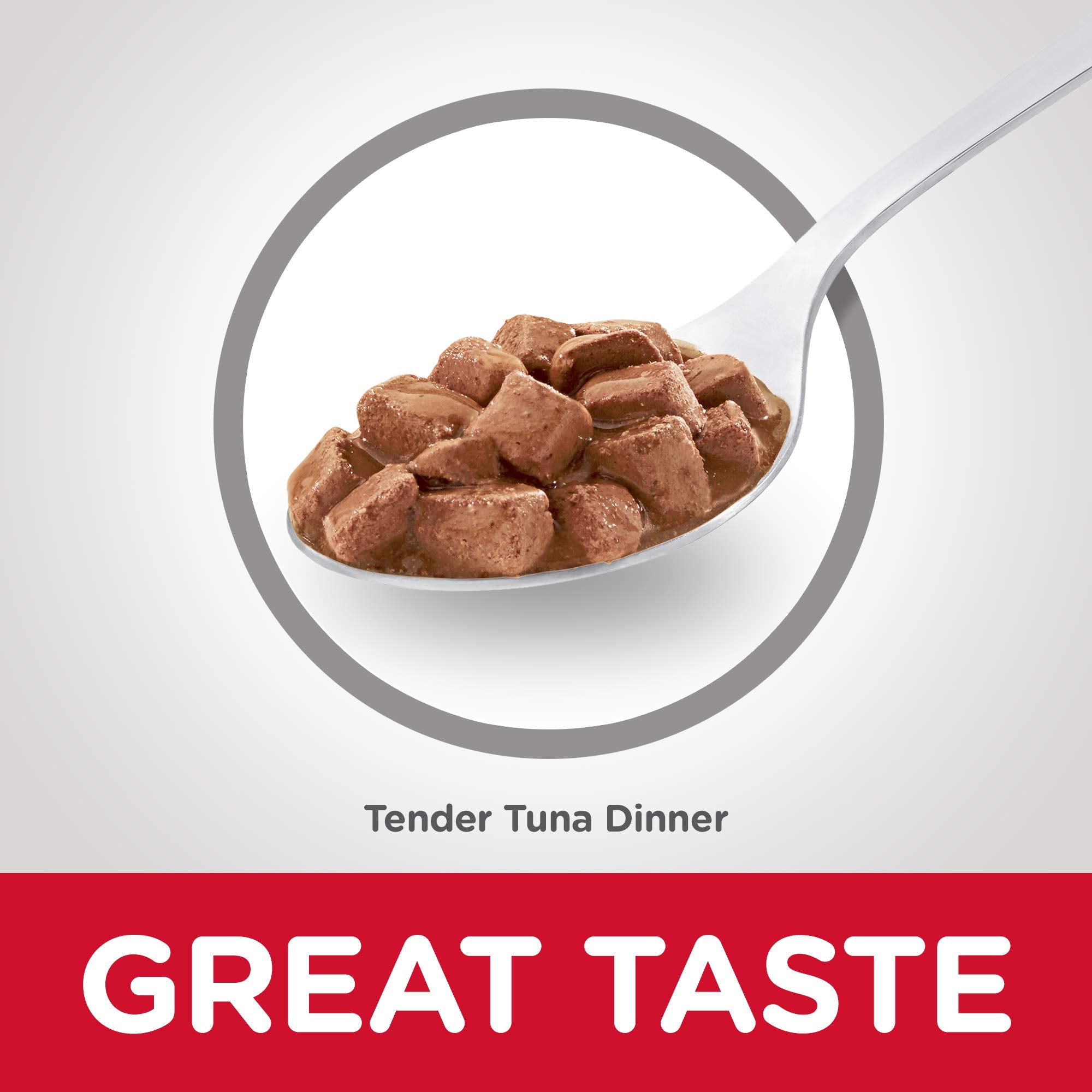 Hill's Science Diet Adult Tender Tuna Dinner serving bowl of wet food