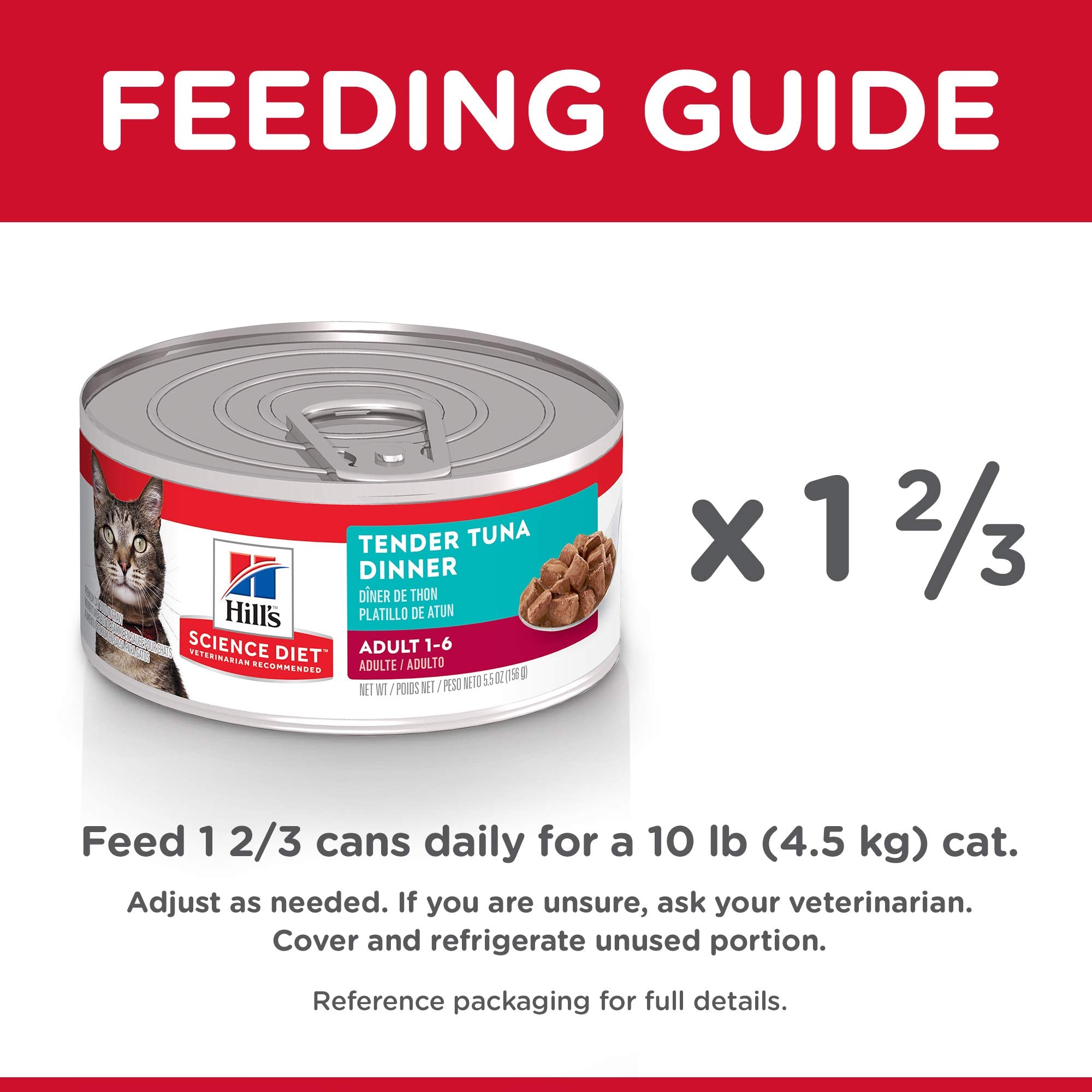 Hill's Science Diet Adult Tender Tuna Dinner variety flavors image