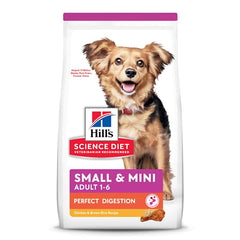 Hill's Science Diet kibble being poured, convenient feeding.
