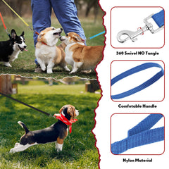 Hillban colorful leash set enabling quick color-coding.