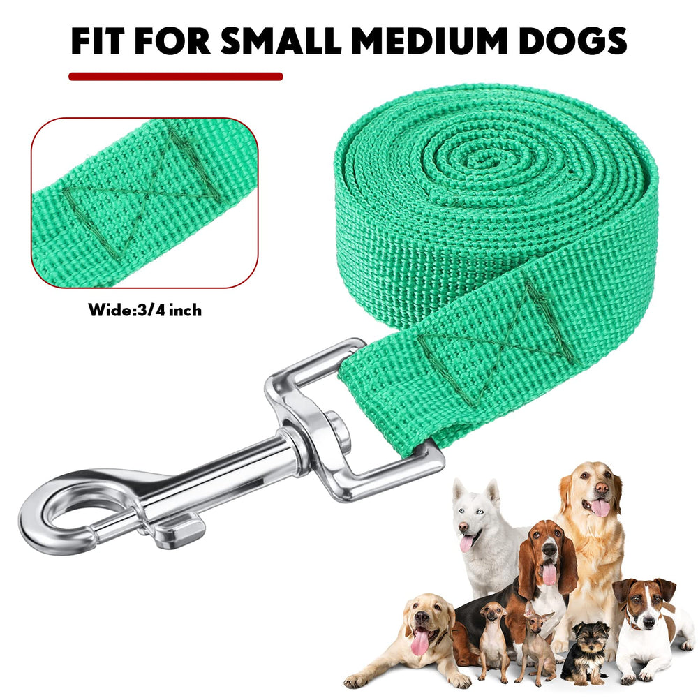 Hillban 5 ft leash with swivel clasp preventing tangling.