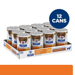 Hill's c/d Multicare 12-pack cans for convenient urinary care nutrition