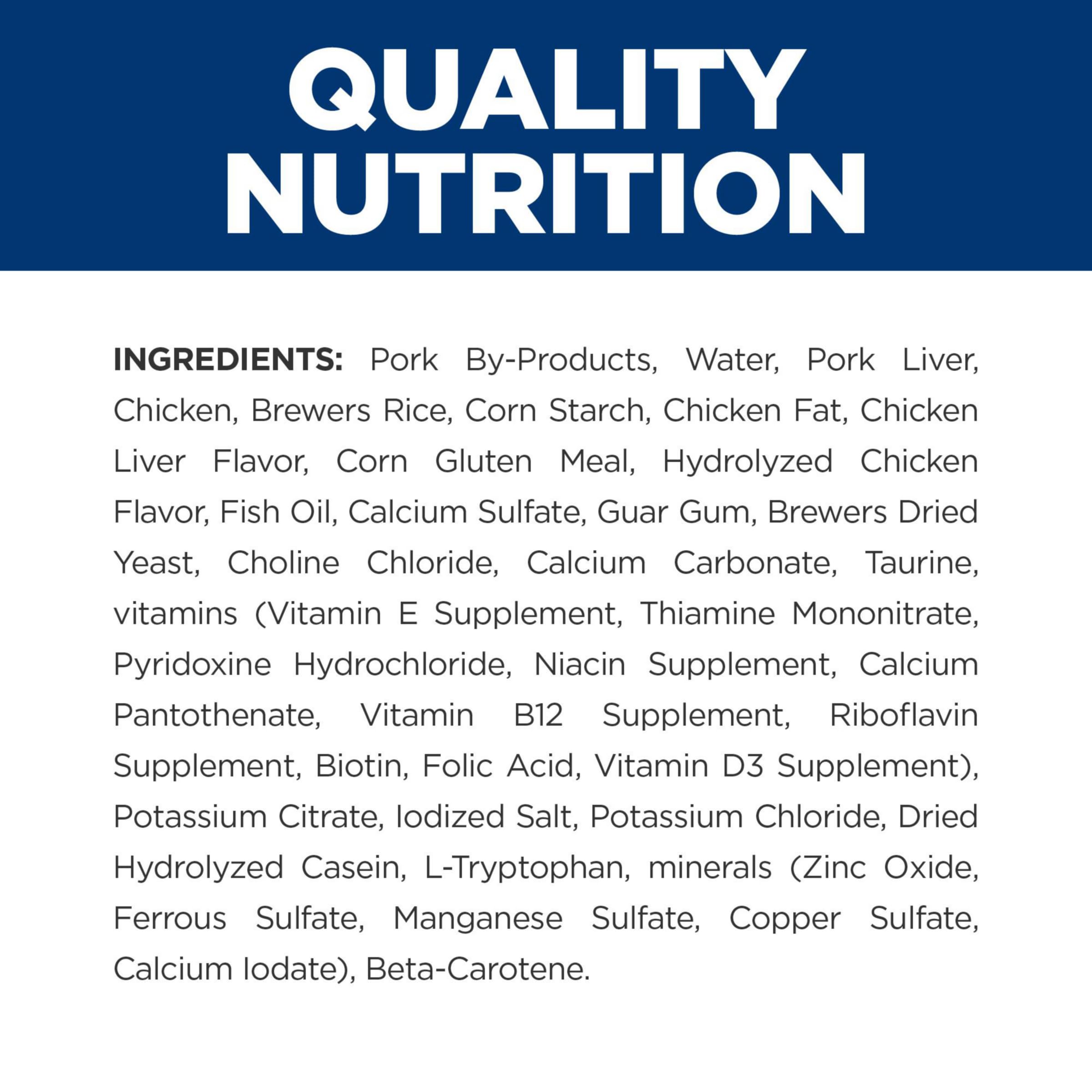 Twenty-four can pack of Hill's c/d Multicare Stress for ongoing care.