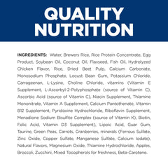 Hill's Prescription Diet Derm Complete can with clear nutrition information.