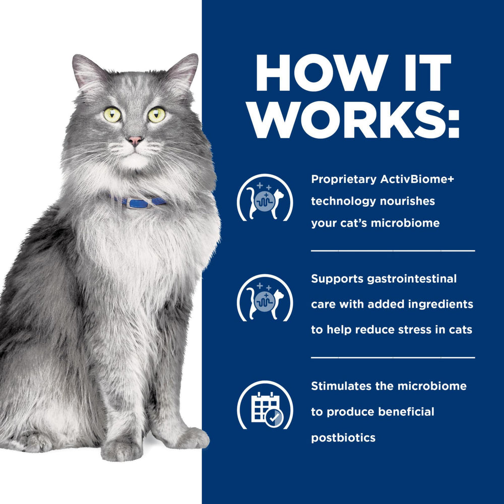 Hill's Prescription Diet vet-recommended badge signals veterinary backing.