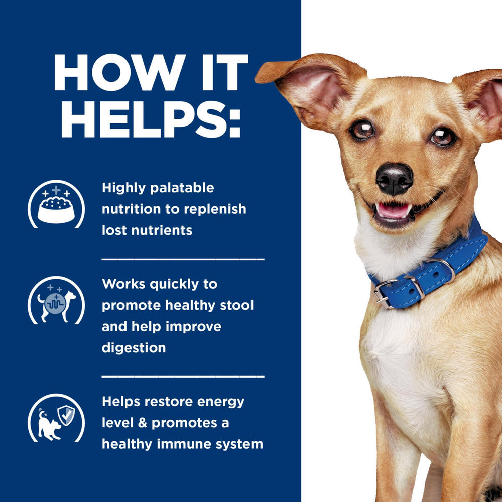Hill's Prescription Diet i/d antioxidants label for immune support