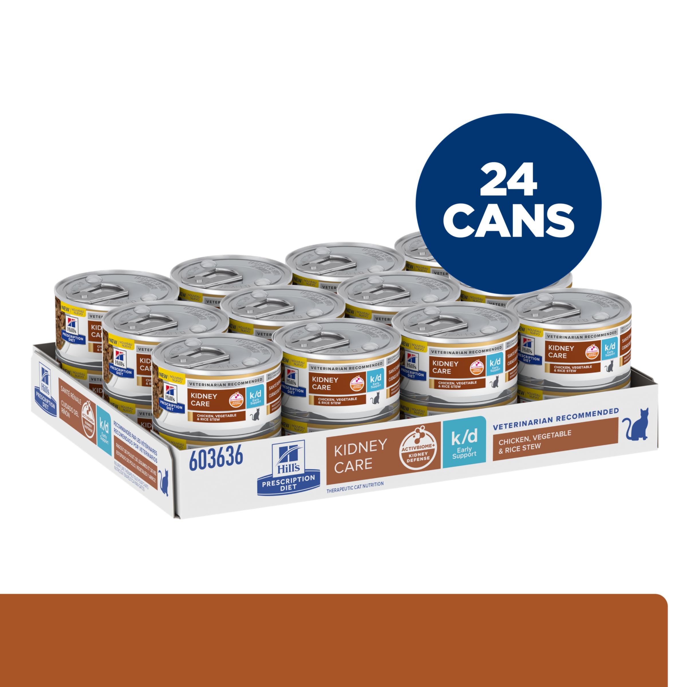 Hill's Prescription Diet k/d Early Support packaging for kidney care