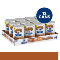 Hill's kd lamb wet dog food gravy serving entices picky eaters