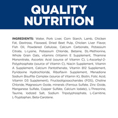 Hill's Prescription Diet k/d lamb food with reduced phosphorus and sodium for kidney health