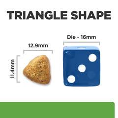 Hill's Prescription Diet Metabolic kibble close-up showing texture for fullness.