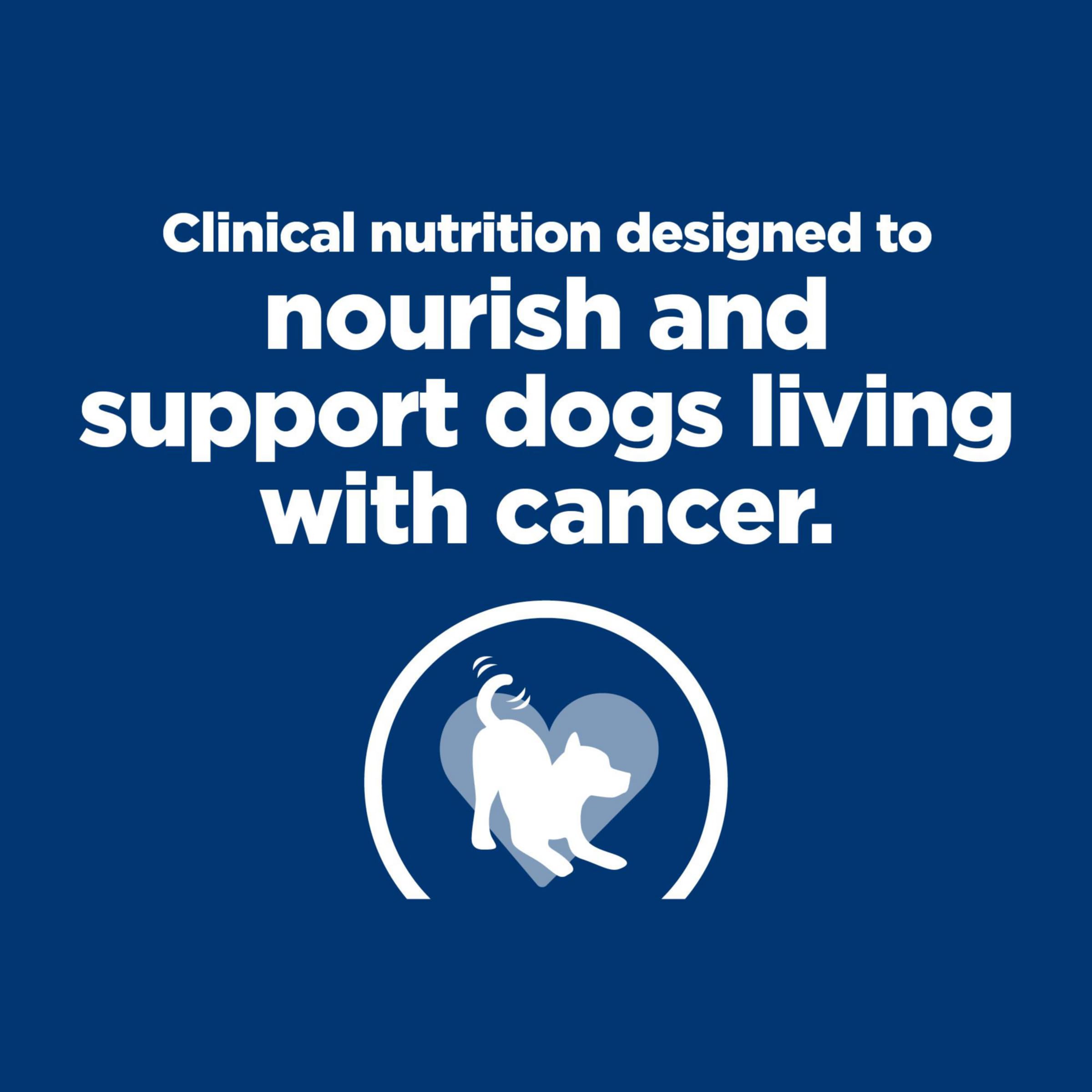 Hills ONC Care 12-pack cans displayed for convenient veterinary diet feeding