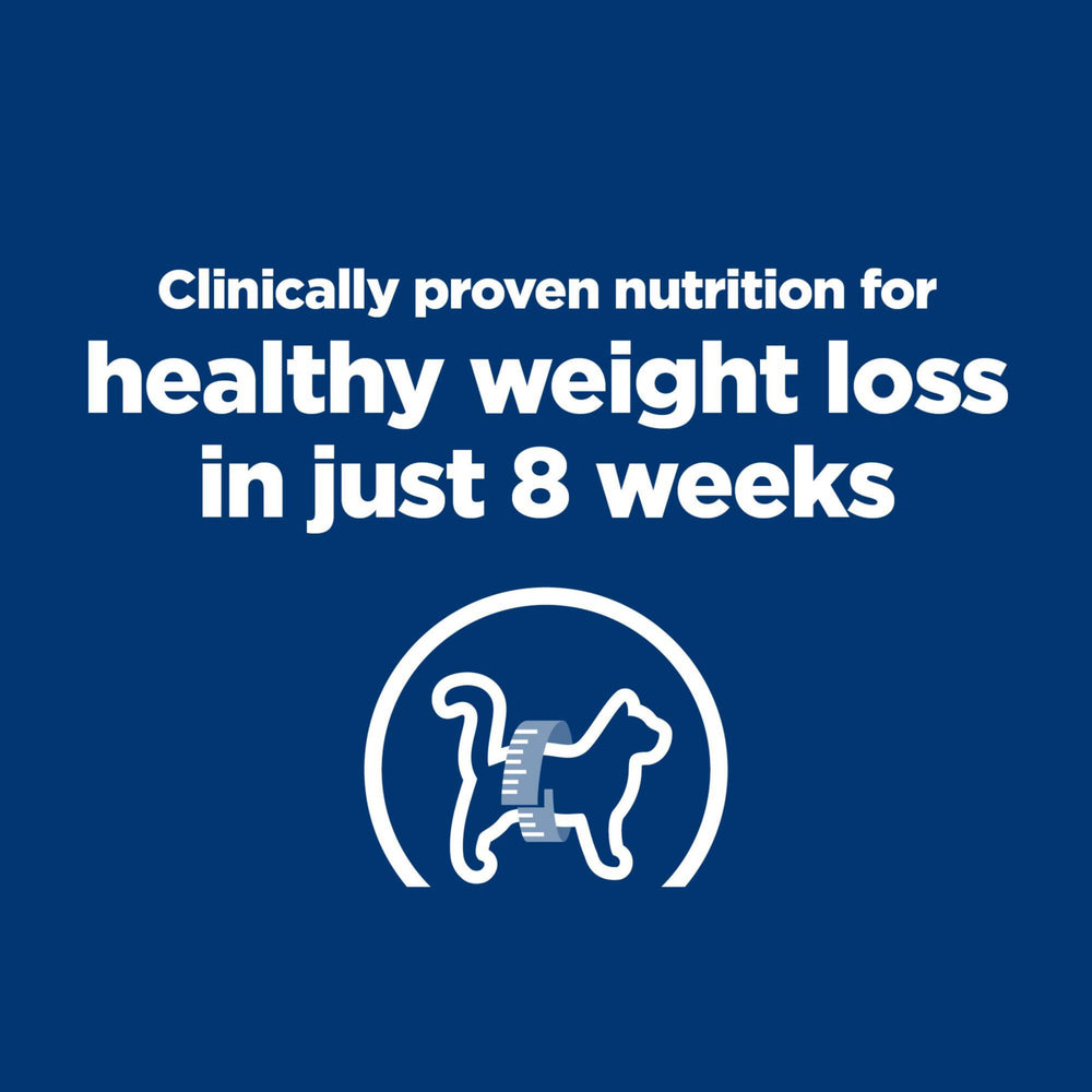 Hill's Prescription Diet r/d chicken flavor kibble closeup offers weight management