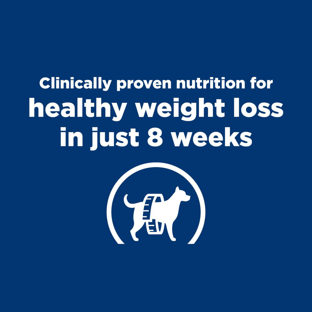 Hill's r/d chicken can close-up highlighting L-carnitine for fat metabolism
