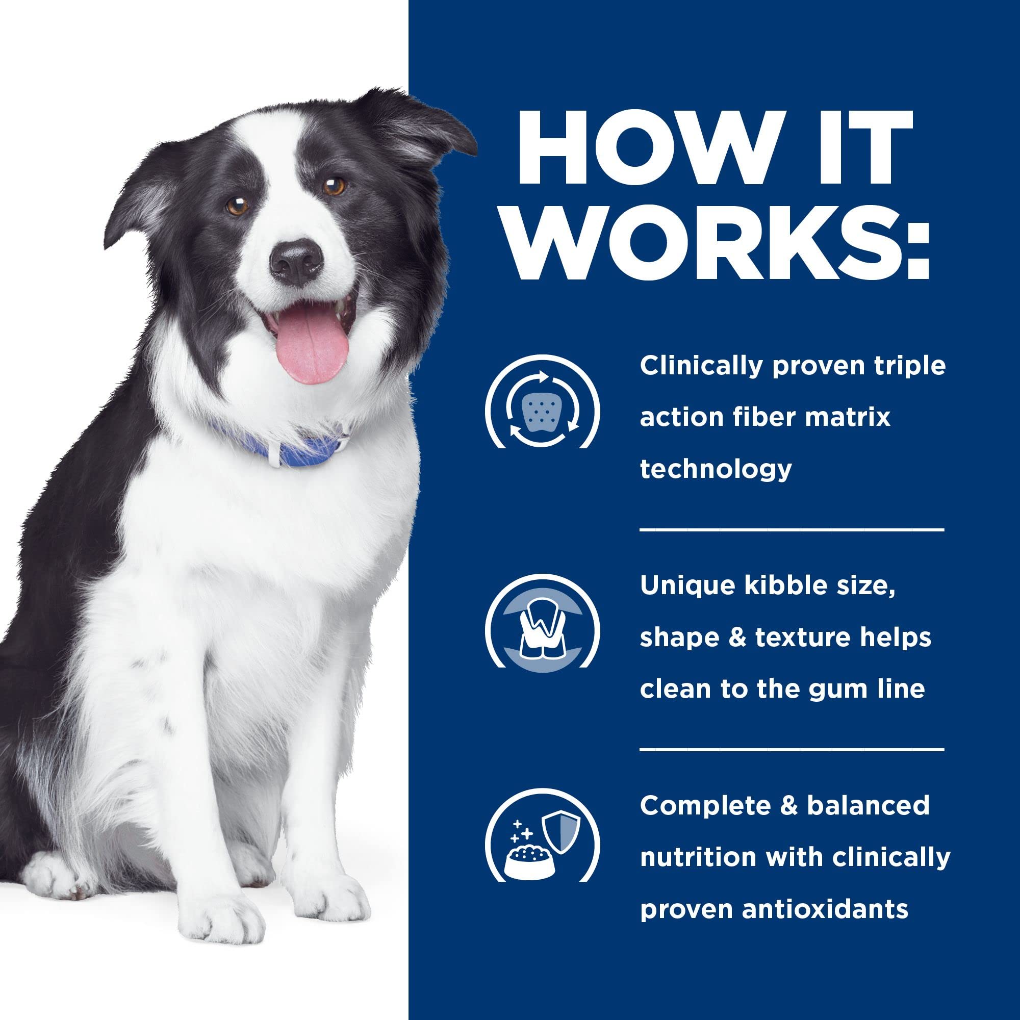 Hill's t/d dental care triple action fiber matrix explanation