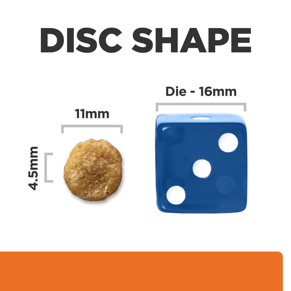 Hill's u/d chicken serving bowl image highlights easy portioning for urinary care